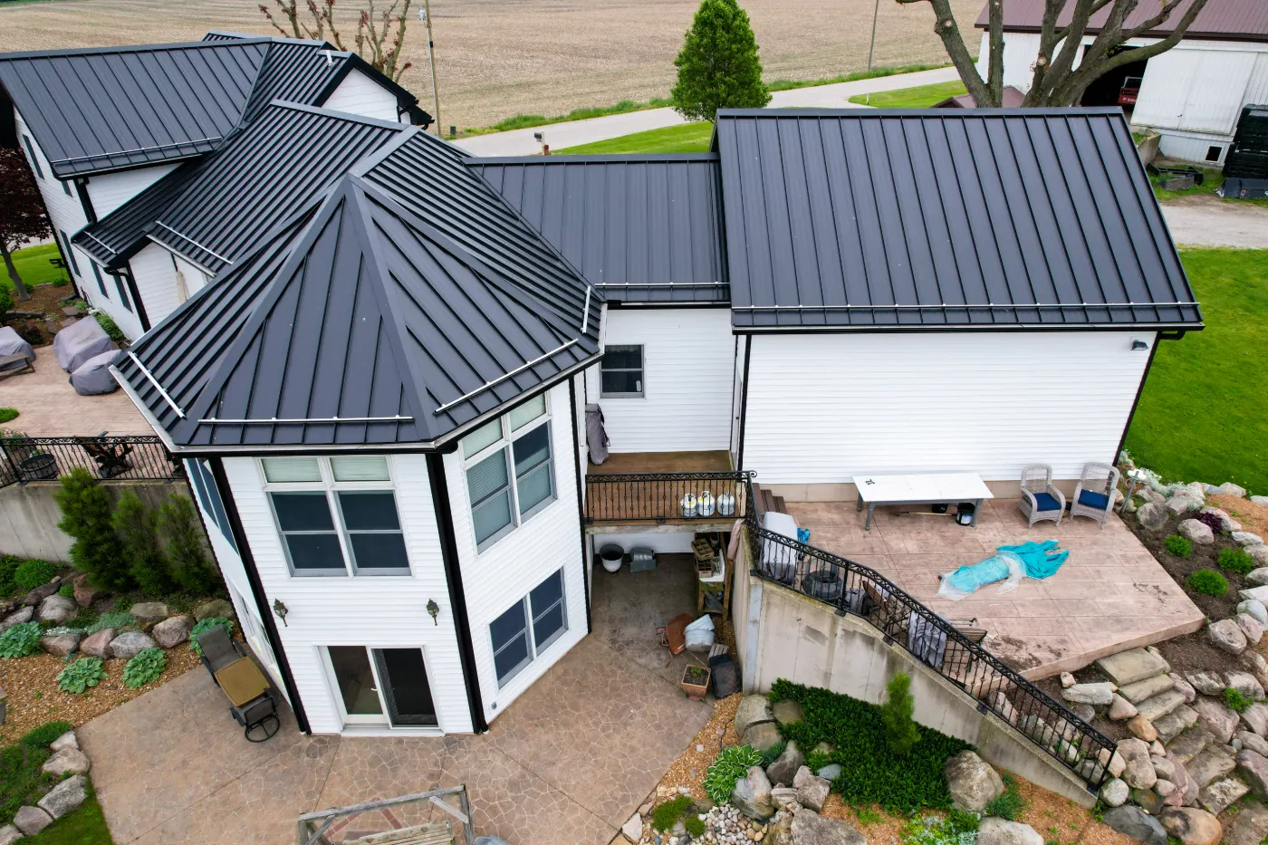 Soffit and fascia work in Spyglass Falls