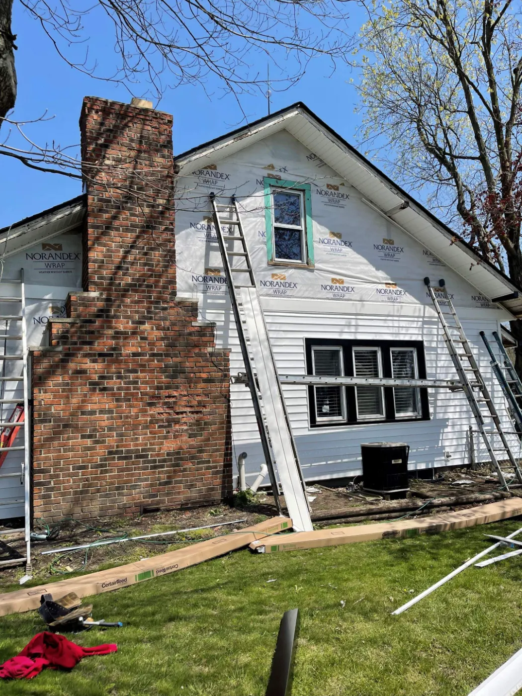 Vinyl siding replacement completed in Spyglass Falls
